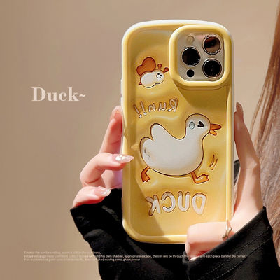 Στερεοσκοπικό 3D Fun Duck Κεφαλάκι για Apple iPhone 11 12 14 13 14pro Max Πλήρες πακέτο