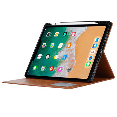 Τηλεφωνική περίπτωση Ipad cOem/δέρματος ODM αντιρυπική προστατευόμενη από τους κραδασμούς πολυτέλεια γνήσια