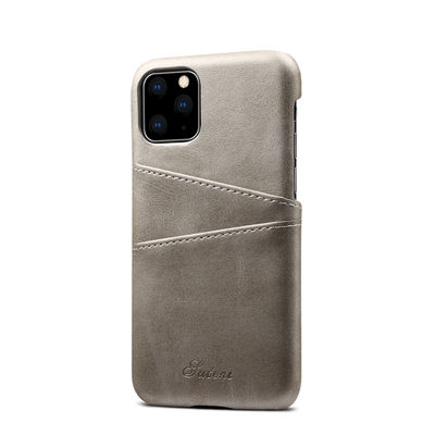 ODM γνήσιο δέρματος Iphone πορτοφολιών τηλεφωνικό ασφάλιστρο περίπτωσης περίπτωσης έξοχο