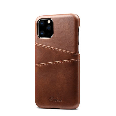 ODM γνήσιο δέρματος Iphone πορτοφολιών τηλεφωνικό ασφάλιστρο περίπτωσης περίπτωσης έξοχο