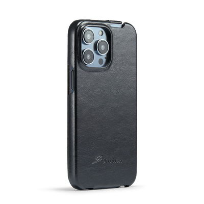 Έξοχος cOem Iphone 14 τηλεφωνικών υποθέσεων δέρματος πολυτέλειας γνήσιος μαγνητική περίπτωση