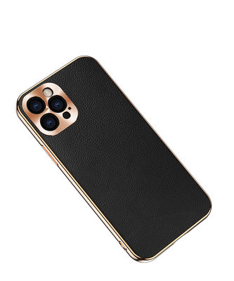 Γνήσια περίπτωση πορτοφολιών Iphone δέρματος πολυτέλειας τηλεφωνικών περιπτώσεων δέρματος