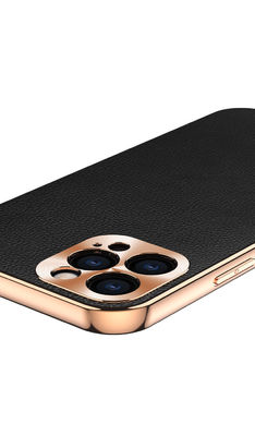 Γνήσια περίπτωση πορτοφολιών Iphone δέρματος πολυτέλειας τηλεφωνικών περιπτώσεων δέρματος