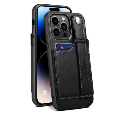 Πολυτέλεια περίπτωσης δέρματος Iphone τηλεφωνικής περίπτωσης πορτοφολιών δέρματος τηλεφωνικής περίπτωσης δέρματος