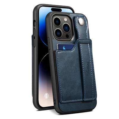 Πολυτέλεια περίπτωσης δέρματος Iphone τηλεφωνικής περίπτωσης πορτοφολιών δέρματος τηλεφωνικής περίπτωσης δέρματος