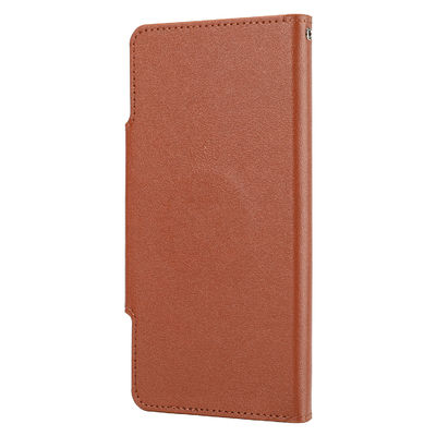 Προστατευτική πολυτέλεια δέρματος PU υποθέσεων Iphone cOem/πορτοφολιών ODM γνήσια