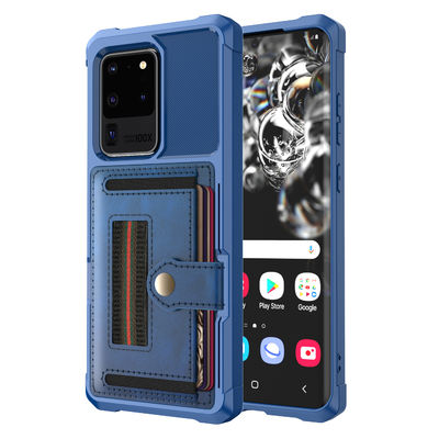 Κινητή περίπτωση τηλεφωνικών σακουλών της Samsung Magsafe αντιρυπική μαγνητική περίπτωση δέρματος