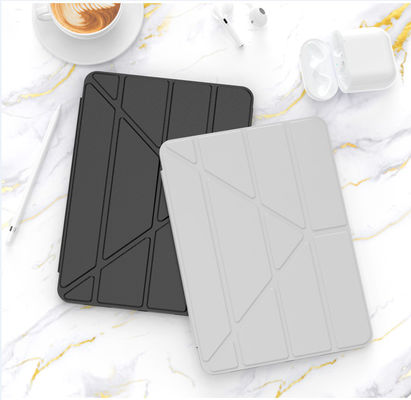 Η έξυπνη Apple IPad 10,2 PU 7ης παραγωγής περίπτωσης προστατευόμενο από τους κραδασμούς δέρμα