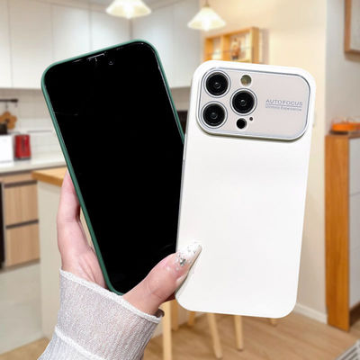 Μεγάλο παράθυρο Αδιάβροχο κάλυμμα για iPhone 15 υγρό σιλικόνιο