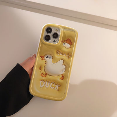 Στερεοσκοπικό 3D Fun Duck Κεφαλάκι για Apple iPhone 11 12 14 13 14pro Max Πλήρες πακέτο